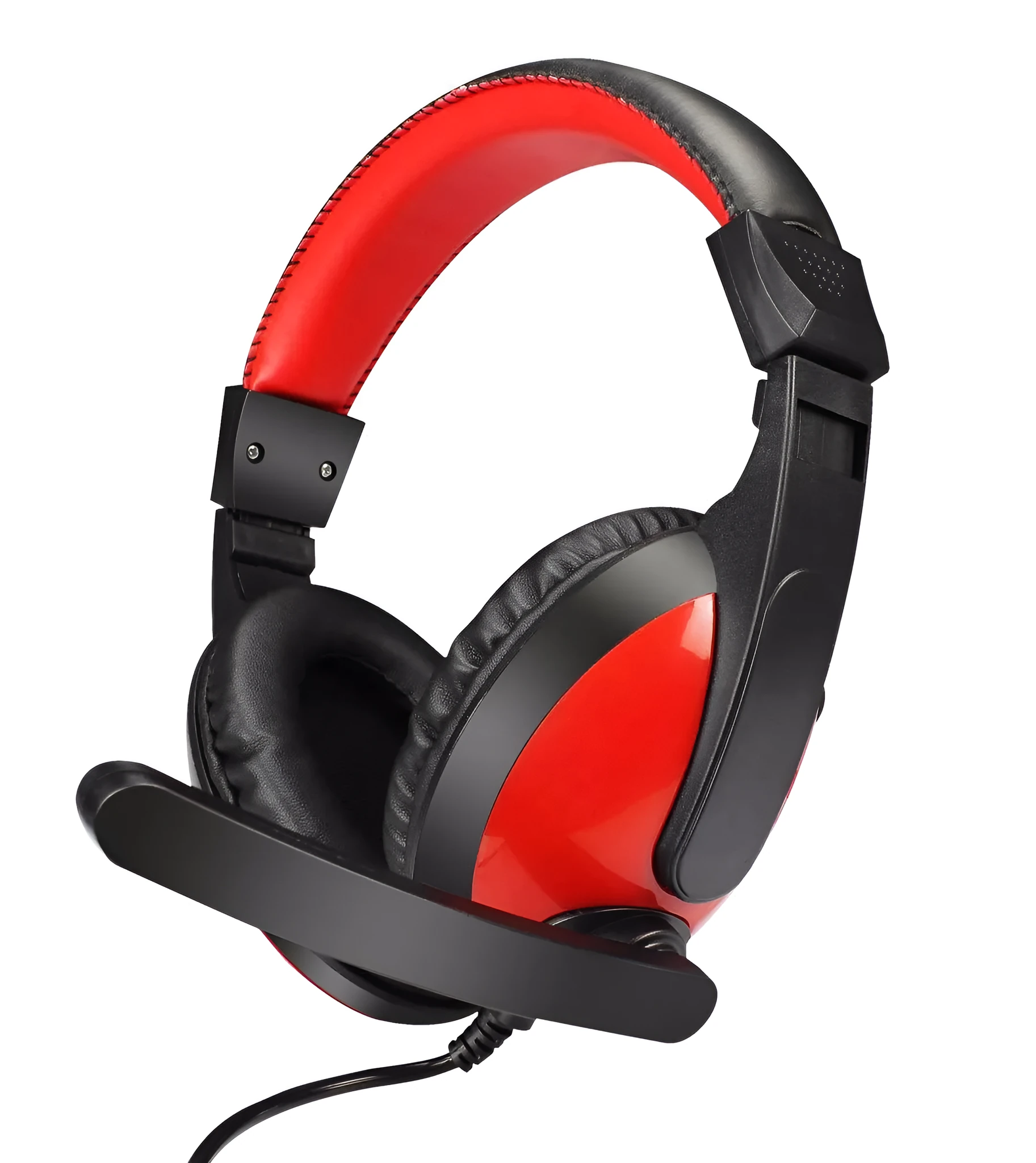 Blue e-sports gaming headset with microphone and 1.8 metre cable