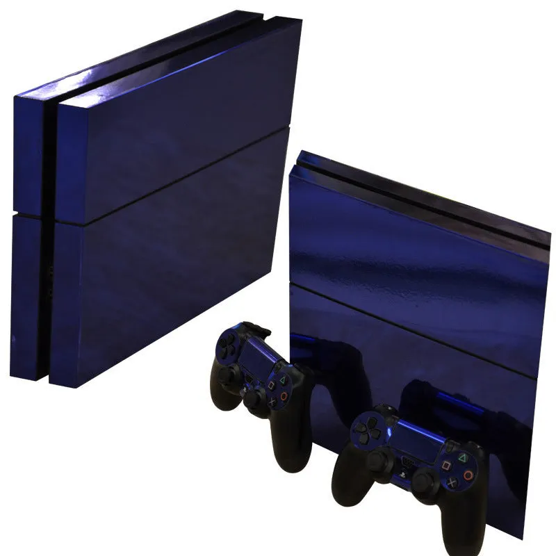 PS4 gold plating housing film in six colours including blue, green, red on 33x20cm matte surface