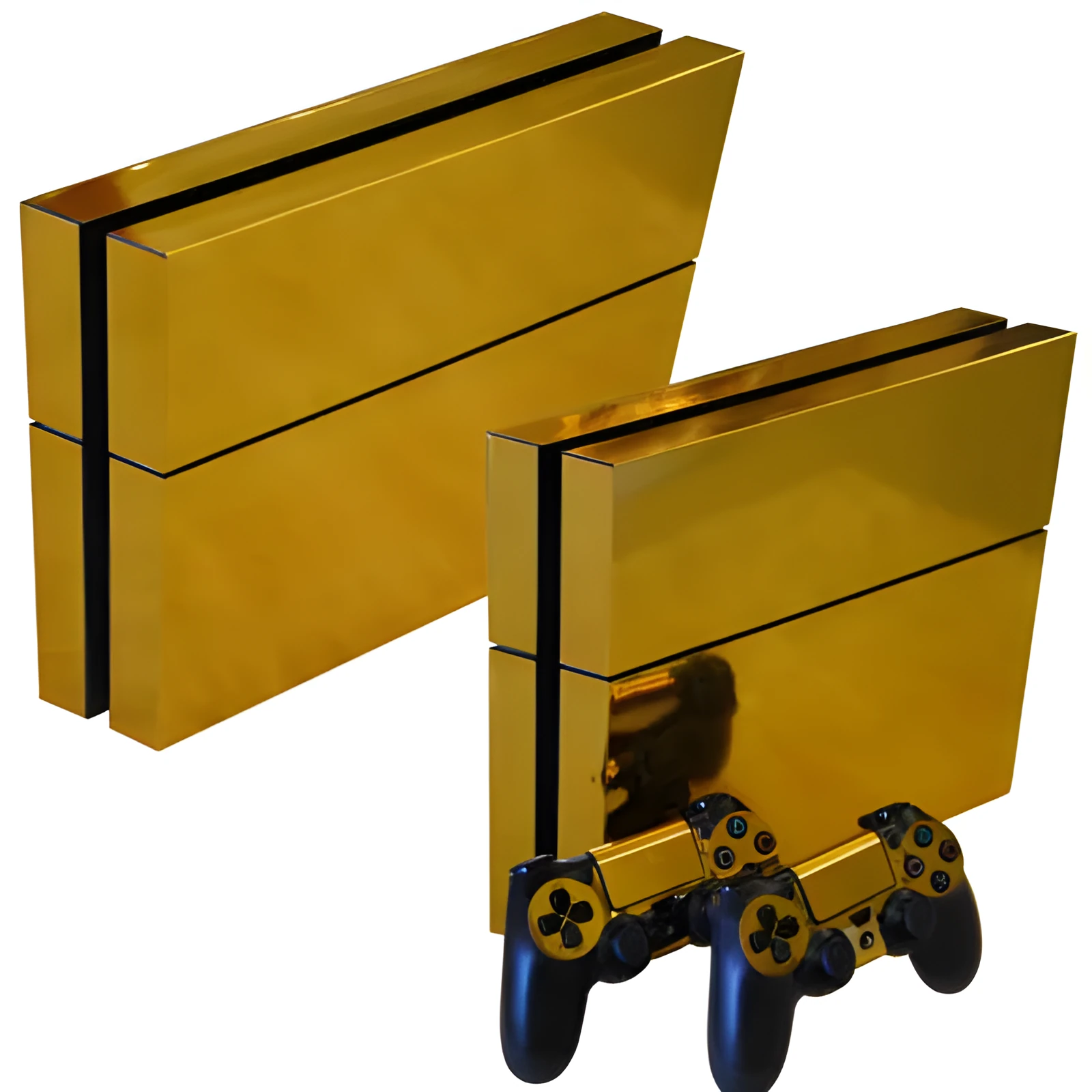PS4 gold plating housing film in six colours including blue, green, red on 33x20cm matte surface
