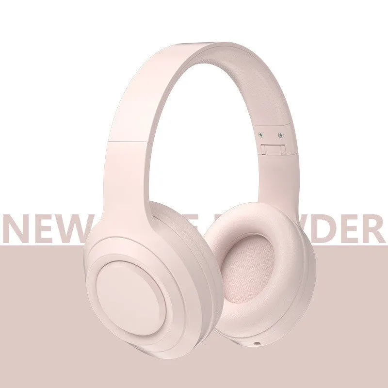 DR58 Bluetooth wireless stereo headset in black, white, or pink colour options