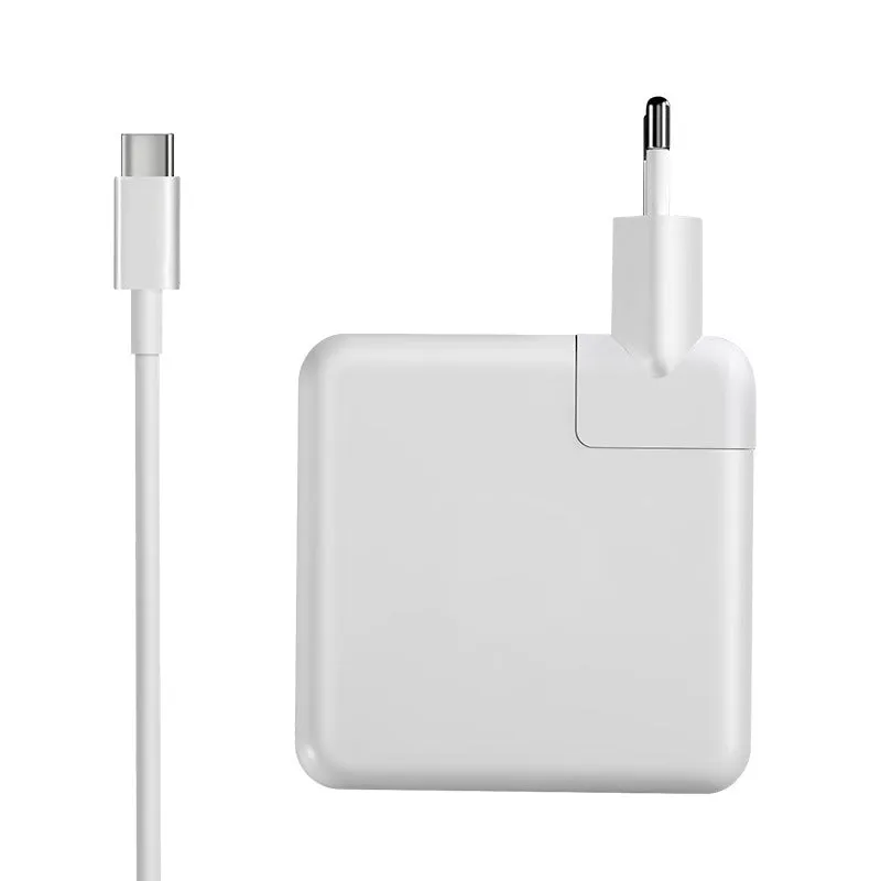 Laptop power adapter with multiple wattage options and international plug formats