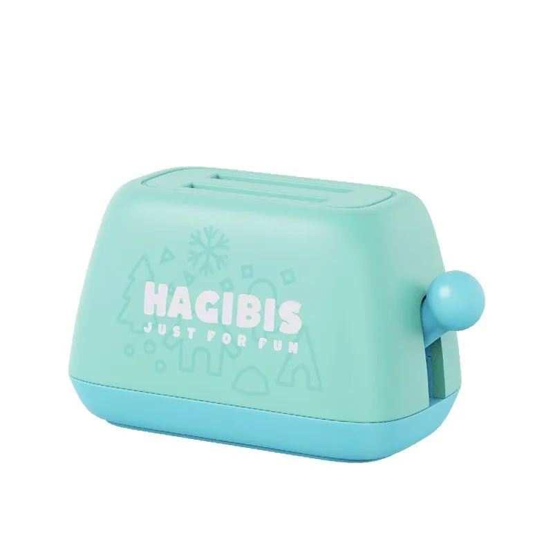 Green ABS plastic Switch game card storage box with silicone non-slip base