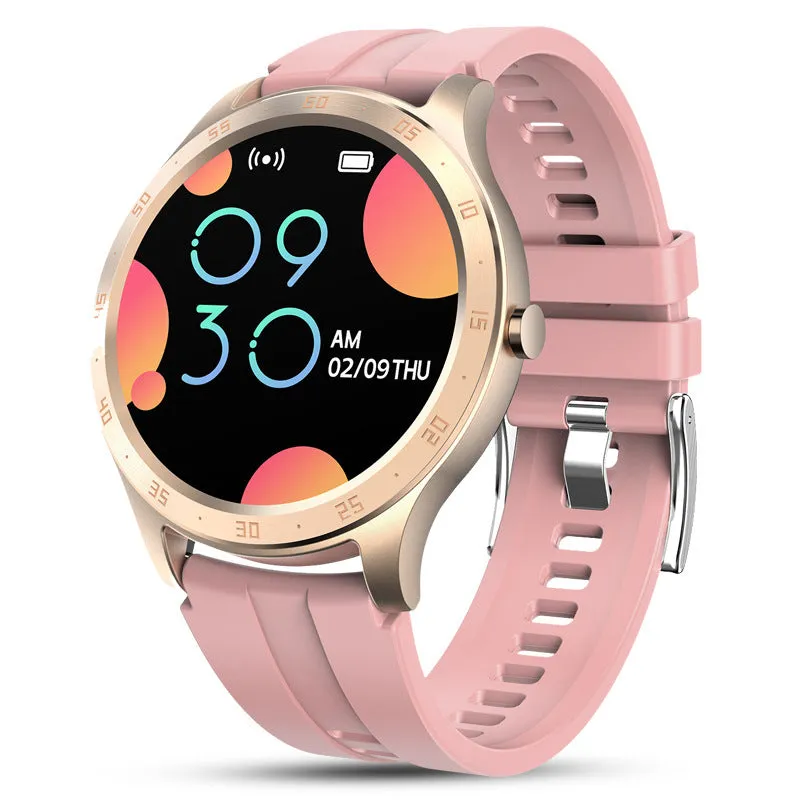 S20 smart fitness bracelet with 1.28-inch screen on a wrist, showing sleep tracking data.