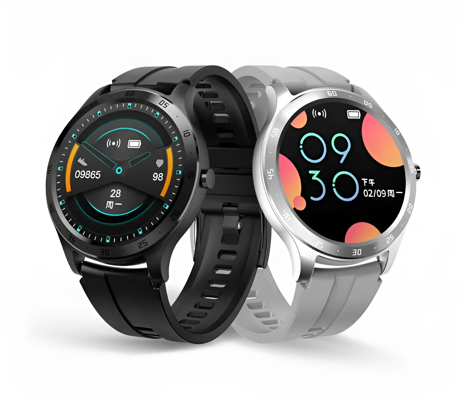 S20 smart fitness bracelet with 1.28-inch screen on a wrist, showing sleep tracking data.