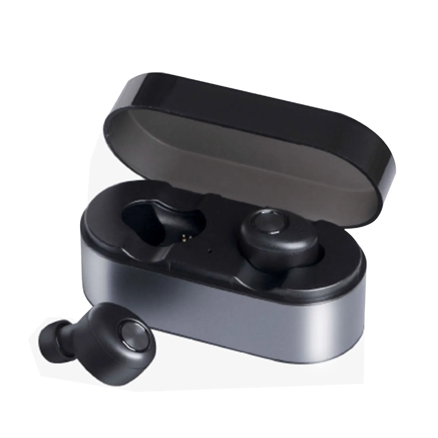 Black wireless Bluetooth over-ear headset for hands-free calls