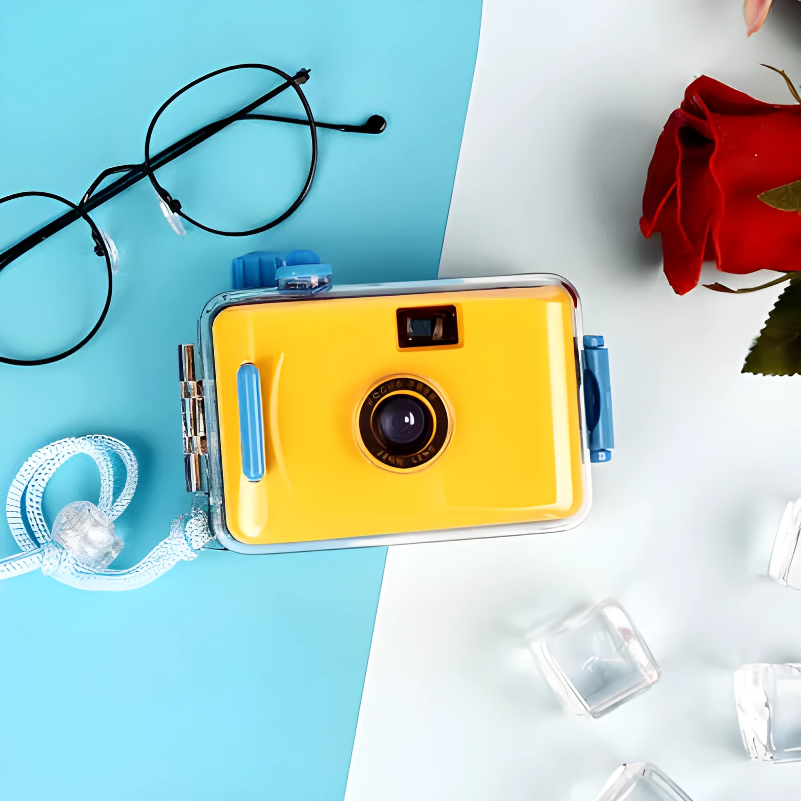 Lomo Underwater Waterproof Camera in multiple colour options with plastic construction