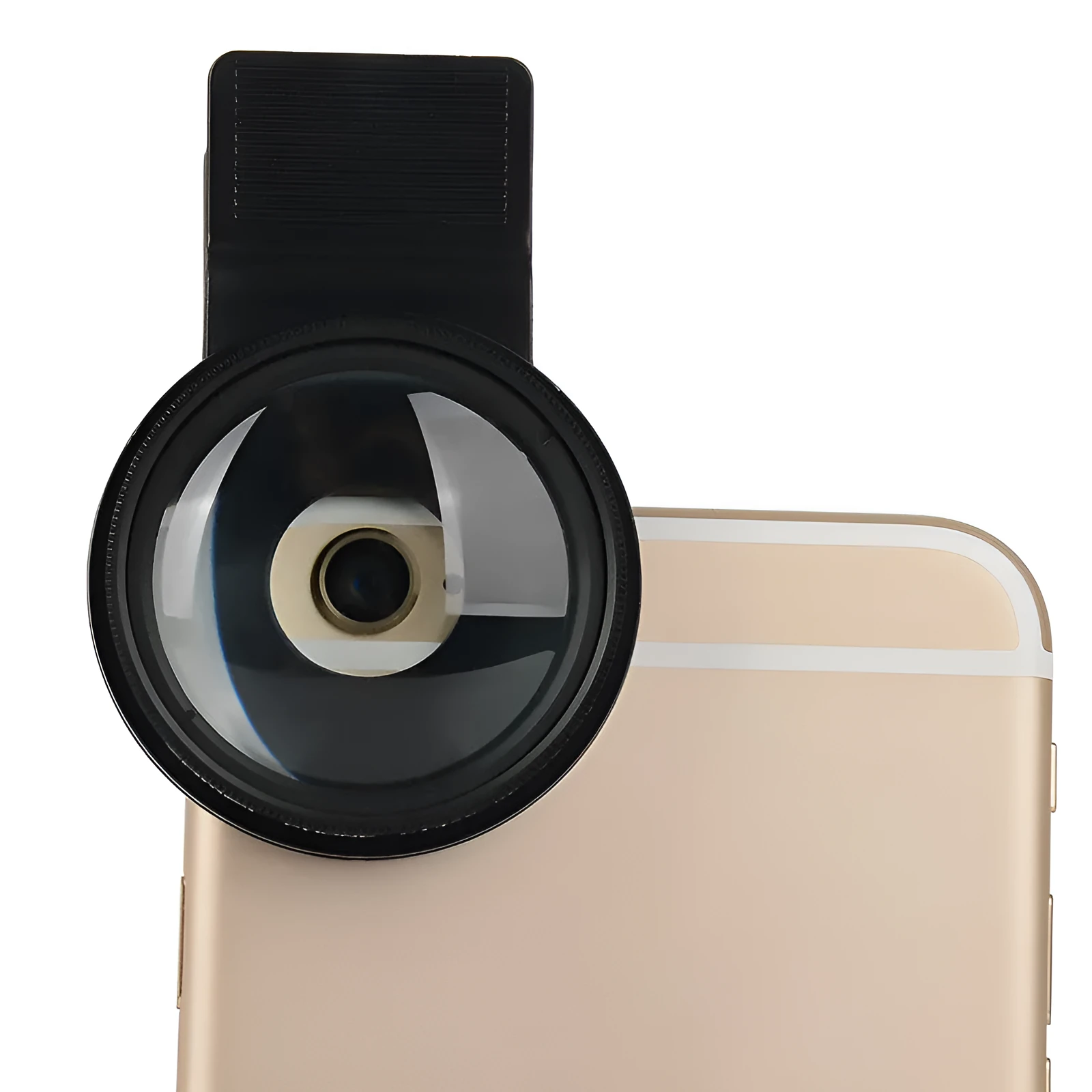 12.5x magnification smartphone macro lens with 37mm aluminium frame and universal clip attachment