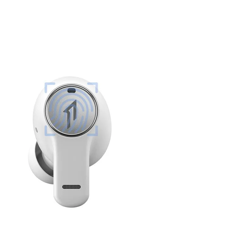 Pearl white and magic night black true wireless Bluetooth sports headphones with in-ear design