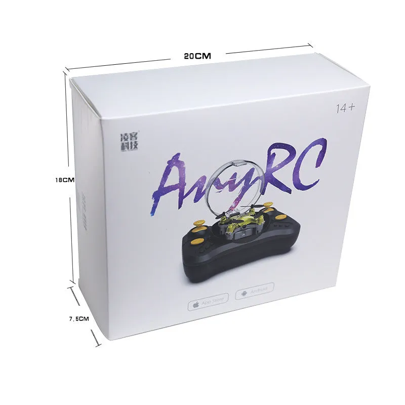Fixed height remote control aircraft toy with plastic construction and multiple colour options
