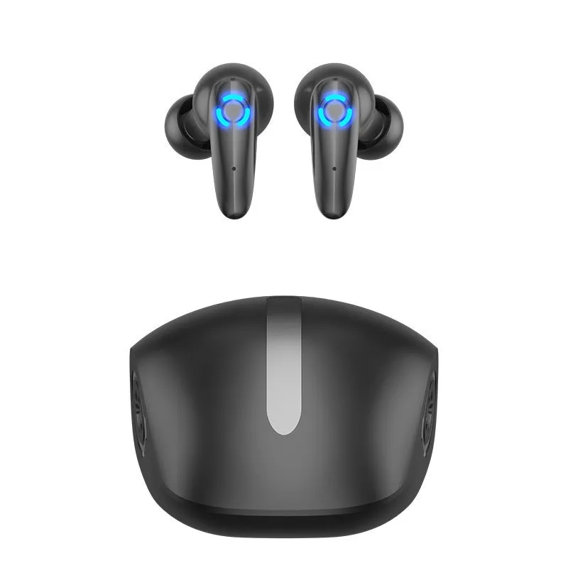 TWS wireless gaming headset with Bluetooth 5.2 in black, white and yellow colour options