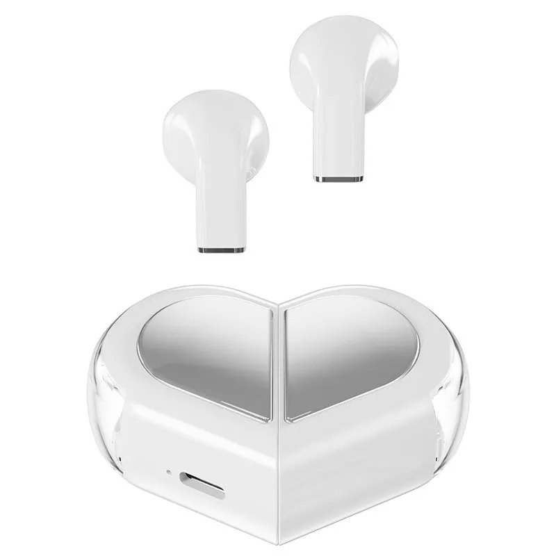 K520 creative rotatable Bluetooth earphones in black, white or pink colours