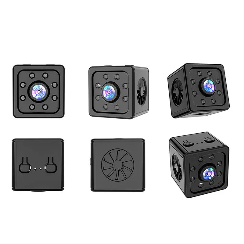 Black K13 remote sports action camera and mounting bracket on a white background.