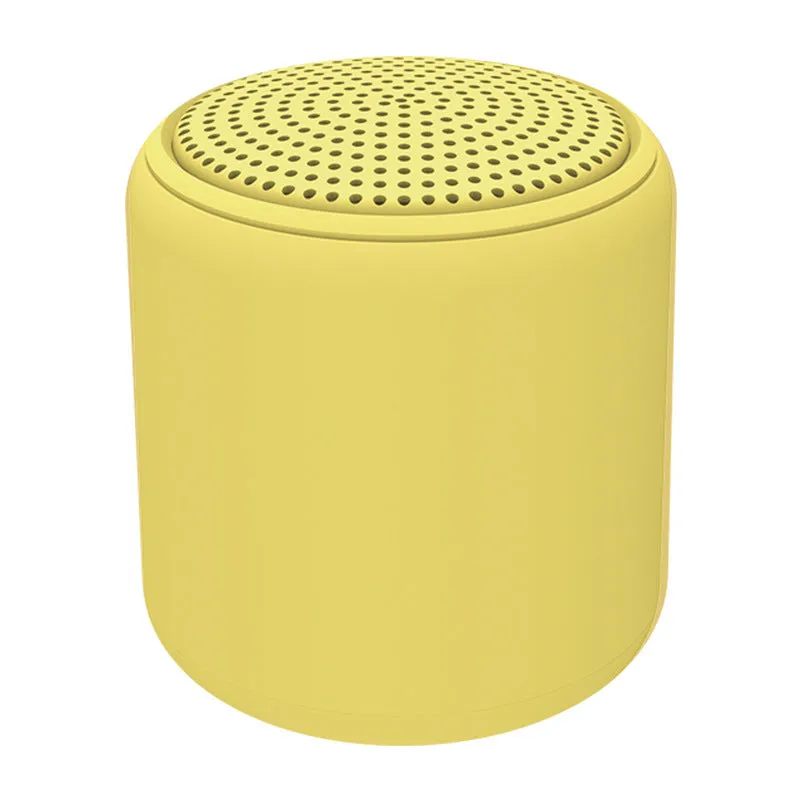 Compact waterproof portable Bluetooth speaker in multiple colour options