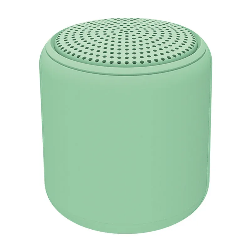 Compact waterproof portable Bluetooth speaker in multiple colour options
