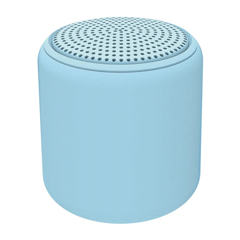 Compact waterproof portable Bluetooth speaker in multiple colour options