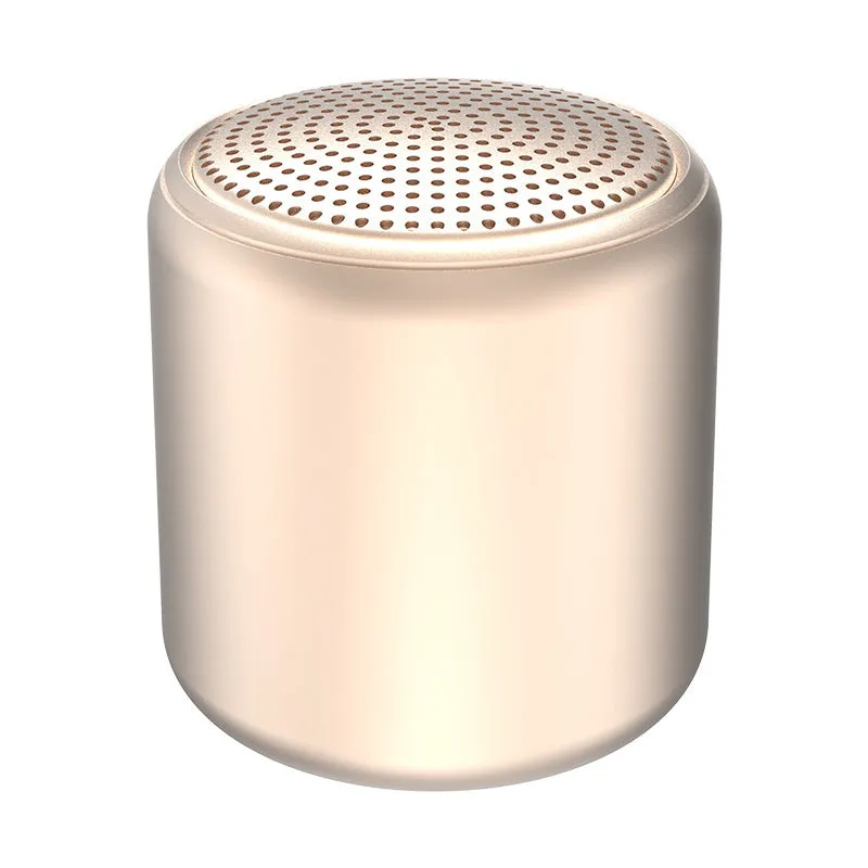 Compact waterproof portable Bluetooth speaker in multiple colour options