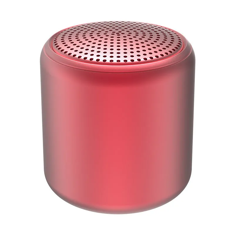 Compact waterproof portable Bluetooth speaker in multiple colour options