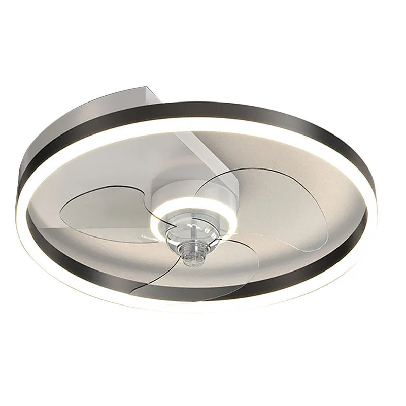 Landi simple modern Nordic style iron ceiling lamp with LED light for a children's bedroom.
