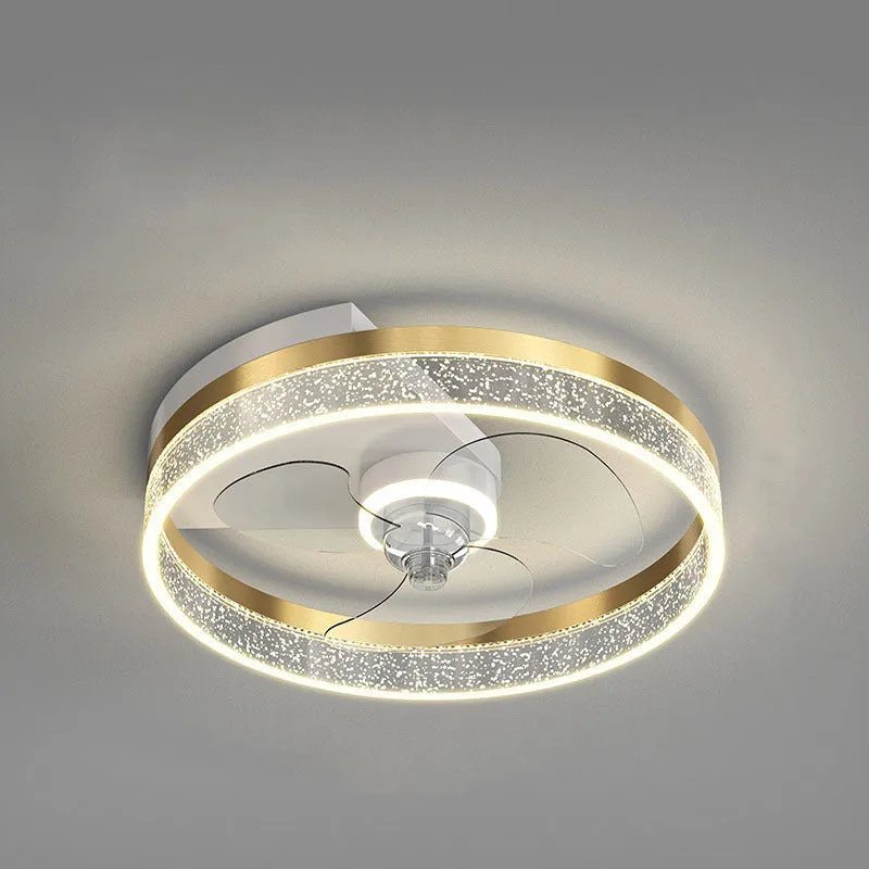 Landi simple modern Nordic style iron ceiling lamp with LED light for a children's bedroom.