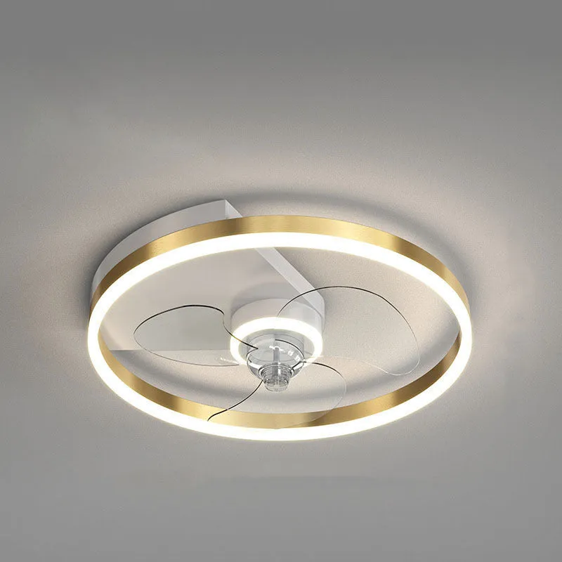 Landi simple modern Nordic style iron ceiling lamp with LED light for a children's bedroom.