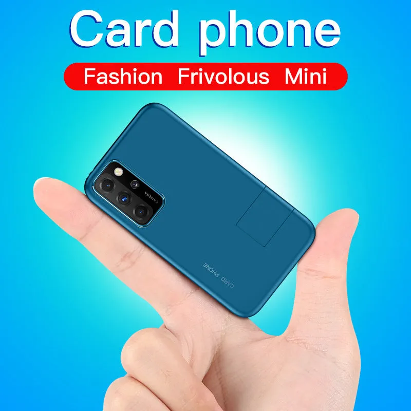 SOYES 1.8-inch mini mobile phone in black, blue, pink, or white colour with compact dimensions