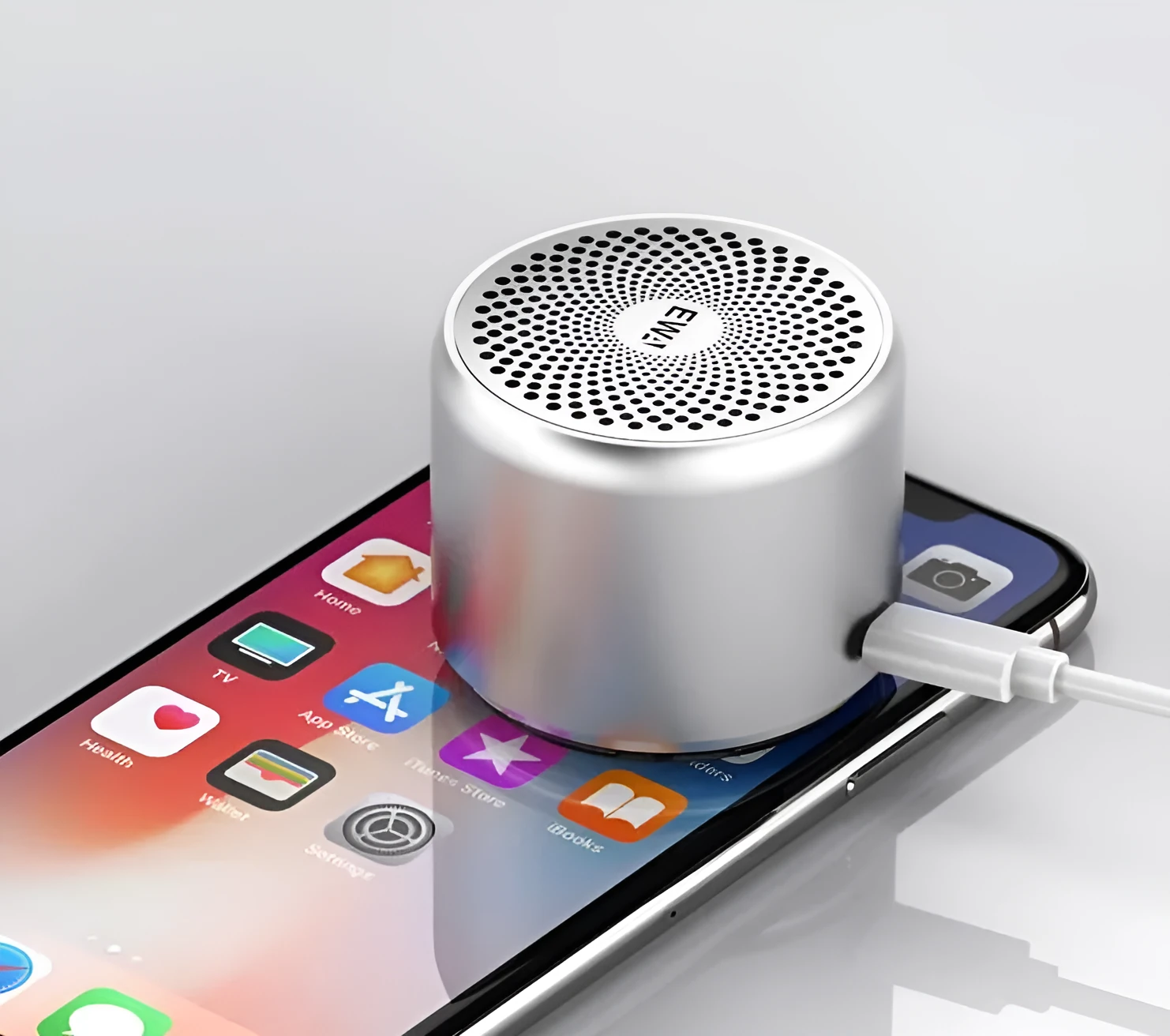 EWA A106 Pro Mini Bluetooth Speaker in black, pink, or silver with waterproof IPX67 rating