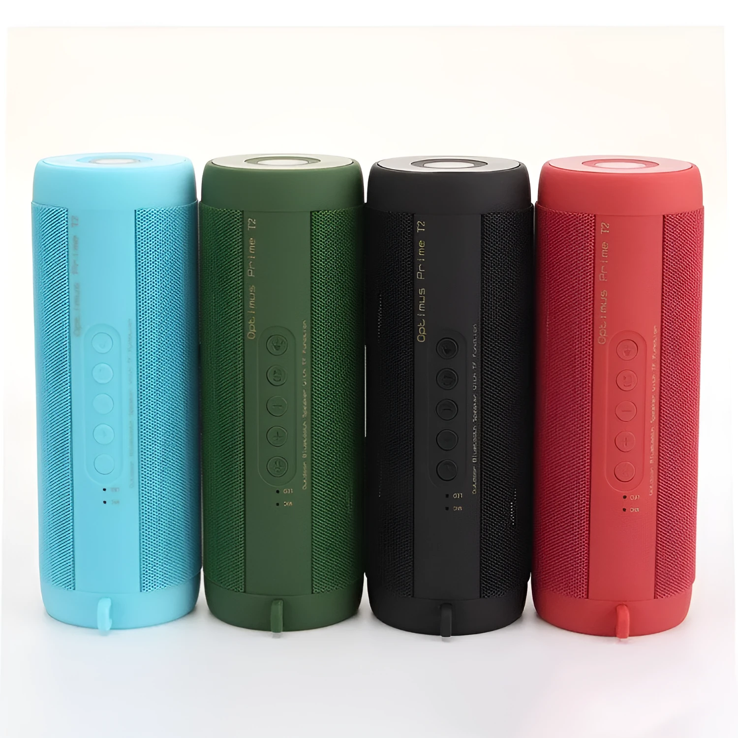 Outdoor Bluetooth speaker in black with 40mm driver, 10-hour battery, and V5.0 connectivity