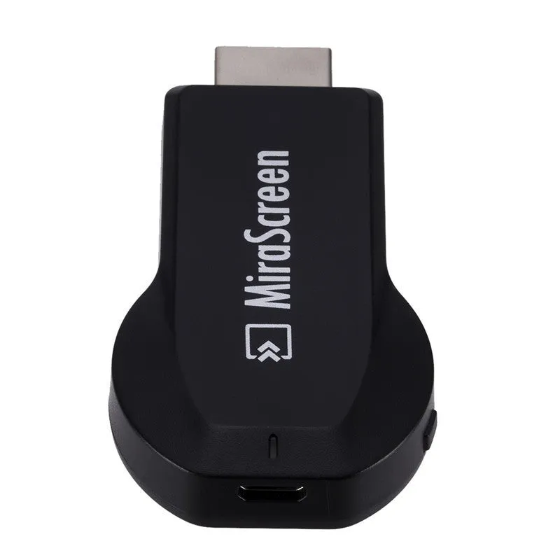 Mirascreen 2.4G WiFi push treasure HDMI adapter card in black for screen mirroring