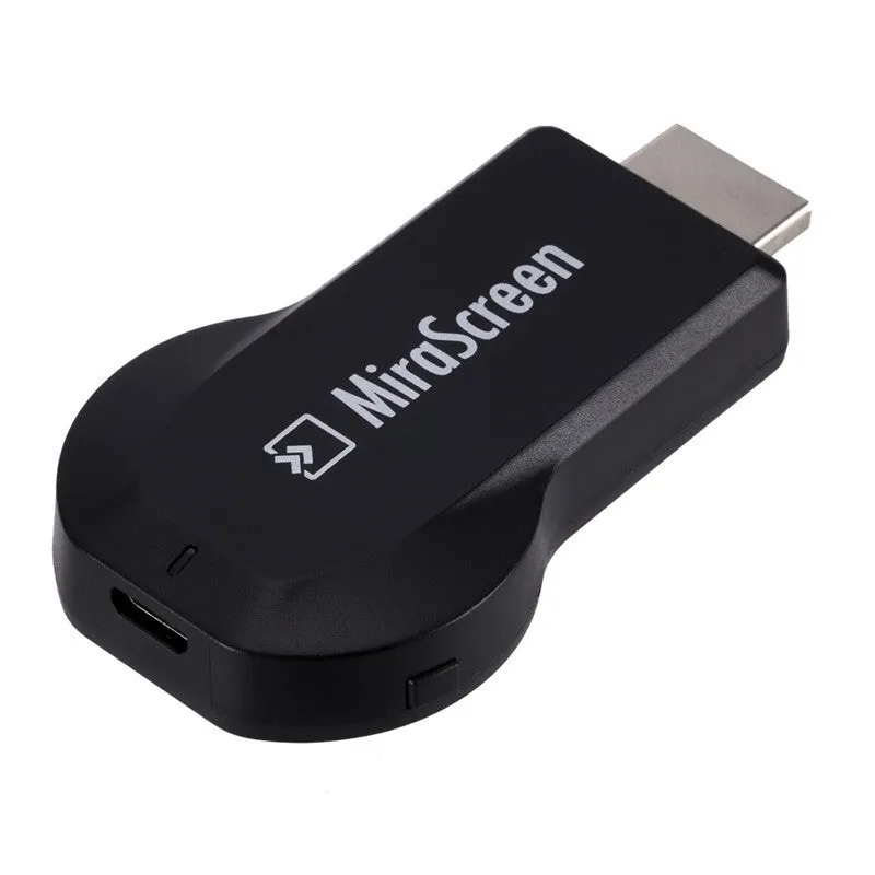 Mirascreen 2.4G WiFi push treasure HDMI adapter card in black for screen mirroring