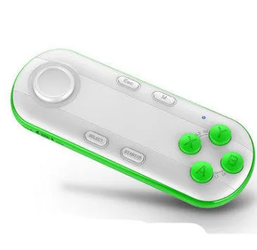 Bluetooth mobile gaming controller in white with ABS body and USB interface