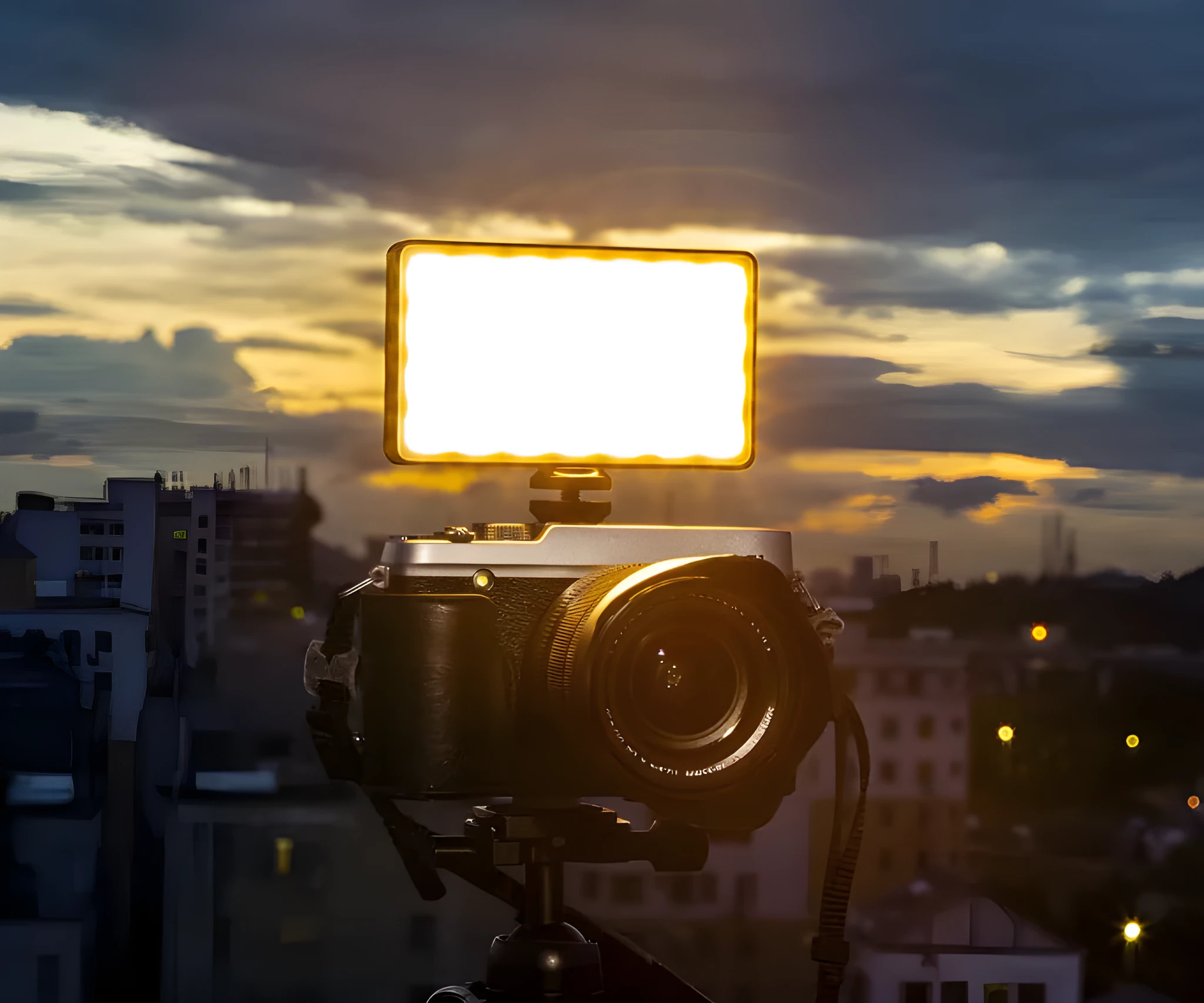 Weeylight Rb08P RGB pocket light 8W LED fill light with 28+24 lamp beads and universal 1/4 nut mount