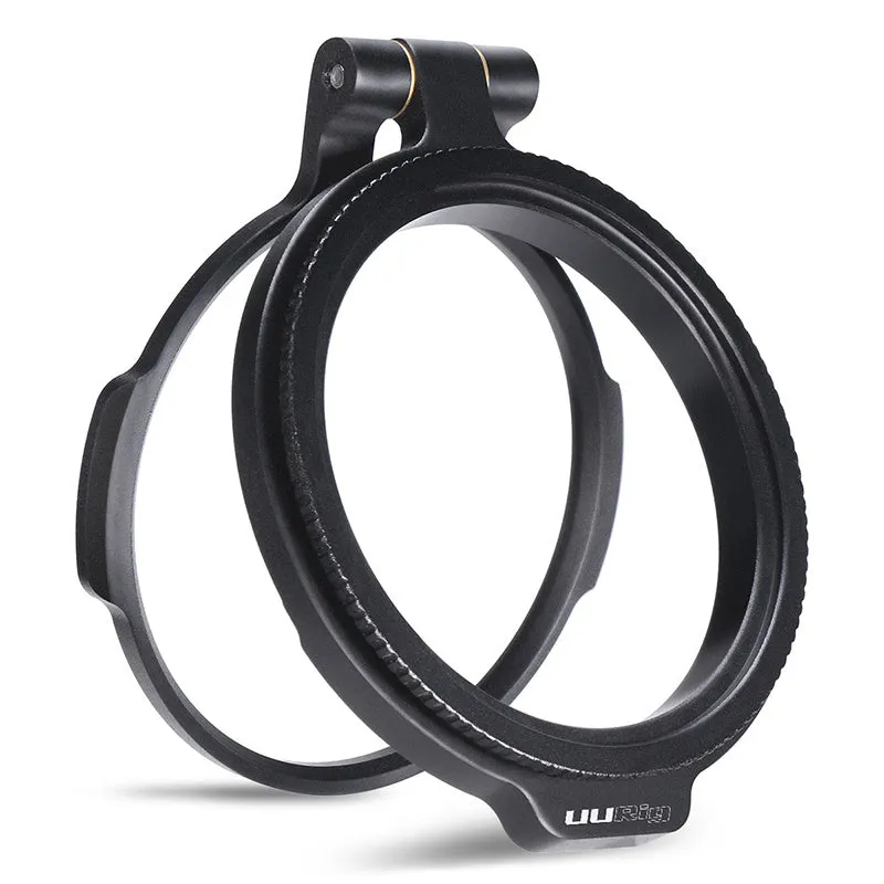 UURig RFS flip adapter ring mirror aluminium alloy bracket for quick NC filter switching with rotatable design