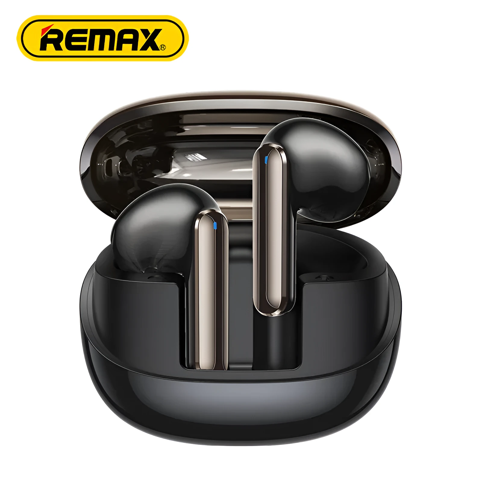 REMAX CozyBuds W13 ENC true wireless earbuds in Blue Purple and White with dual-mic noise canceling