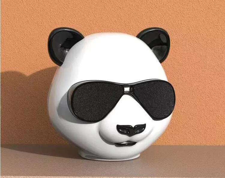 Portable mini Bluetooth speaker in classic style with USB charging port