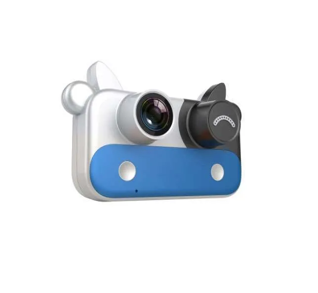 X13 Pirate Ship children's camera in blue with 2.4-inch screen and buttons