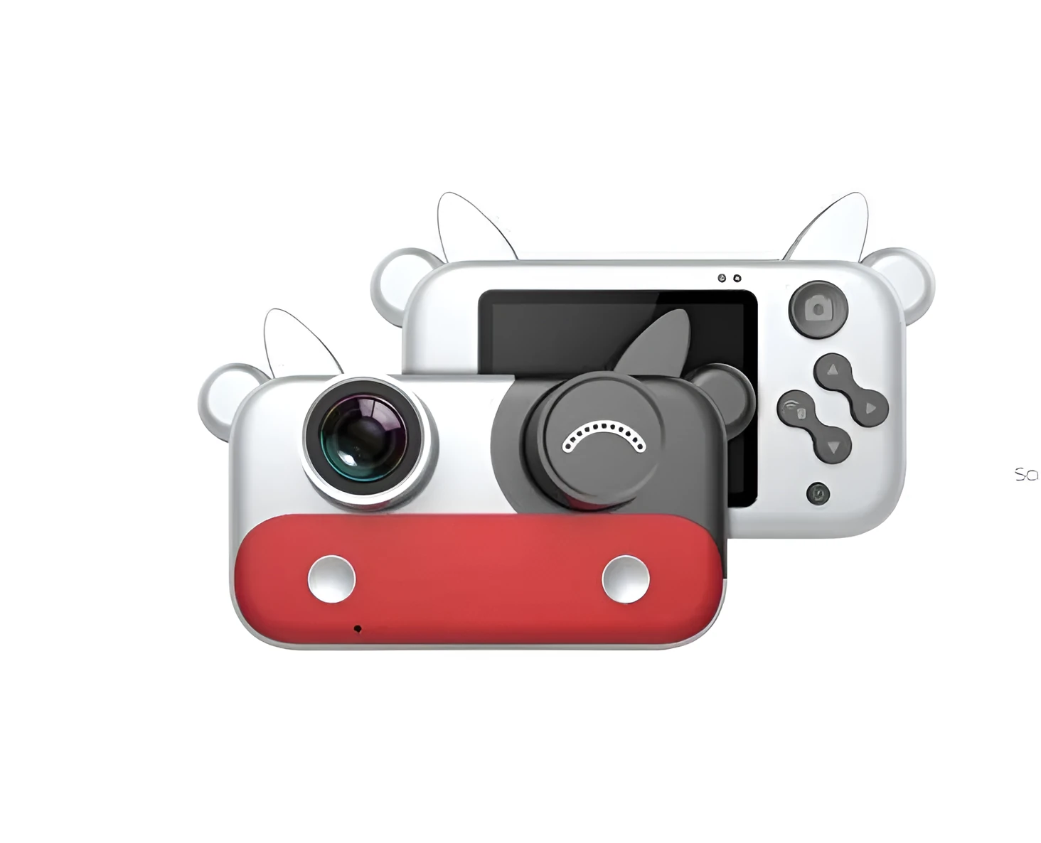 X13 Pirate Ship children's camera in blue with 2.4-inch screen and buttons