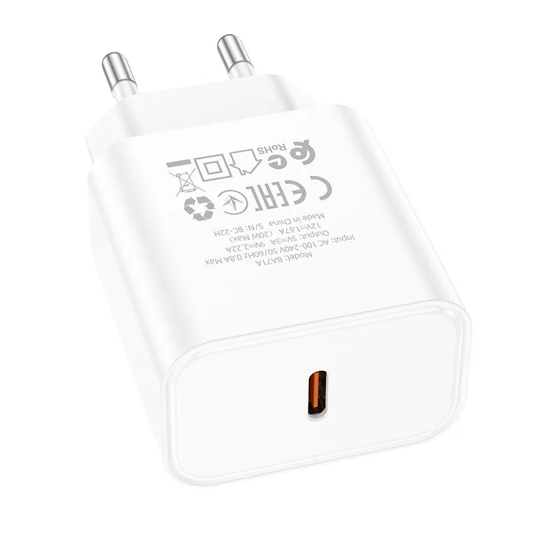 White metallic Magsafe wireless charger with pop-up window for iPhone 12-15 series