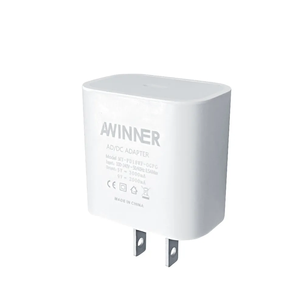 White metallic Magsafe wireless charger with pop-up window for iPhone 12-15 series