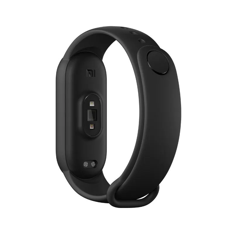 Mijia Mi Band 5 fitness tracker with black TPU wristband and 1.1 inch colour screen