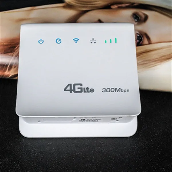 300Mbps 2.4G wireless router with firewall for home and Android, compact design 119x116x20mm