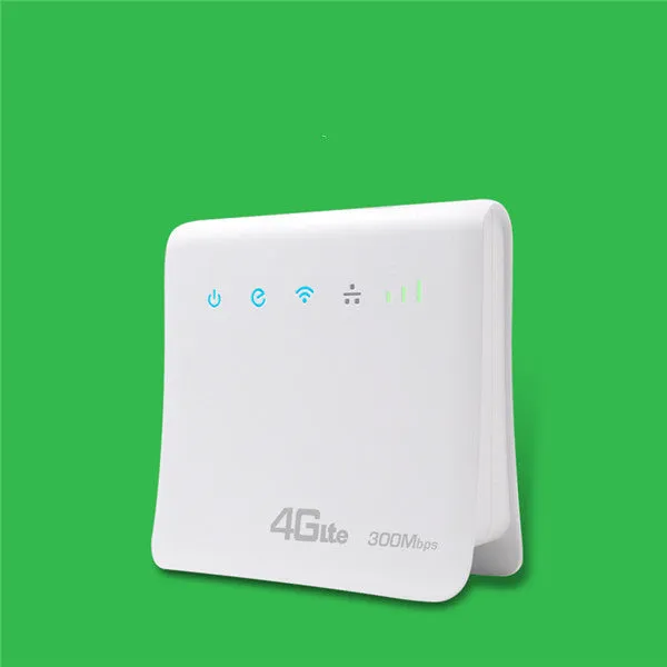 300Mbps 2.4G wireless router with firewall for home and Android, compact design 119x116x20mm