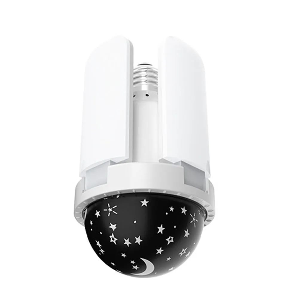 Colorful Music Bulb Bundy entertainment atmosphere lamp with remote control, 24W E27 LED, 145x84mm PP body