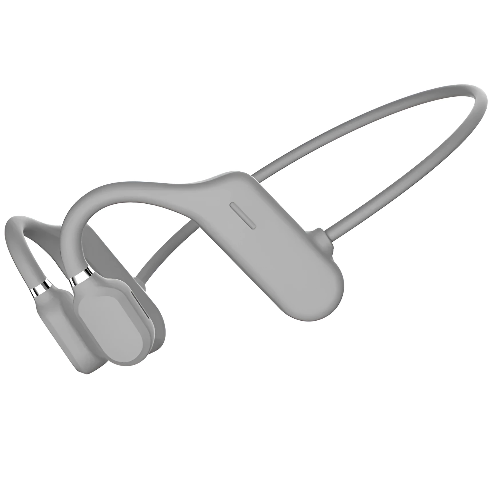 In-ear wireless sports headphones in black with open-ear design and IPX6 waterproof rating