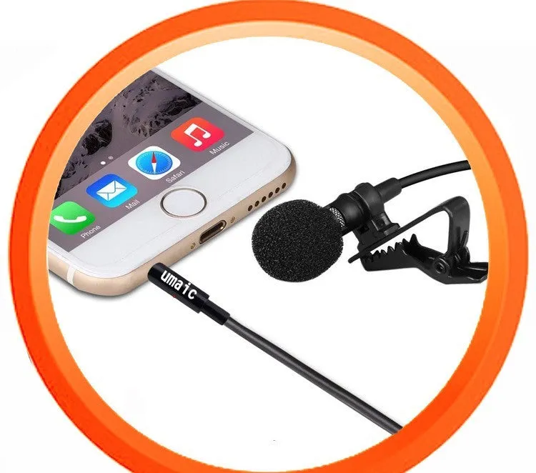 Sing It mobile phone karaoke condenser microphone with 1.5m cable and omnidirectional pickup