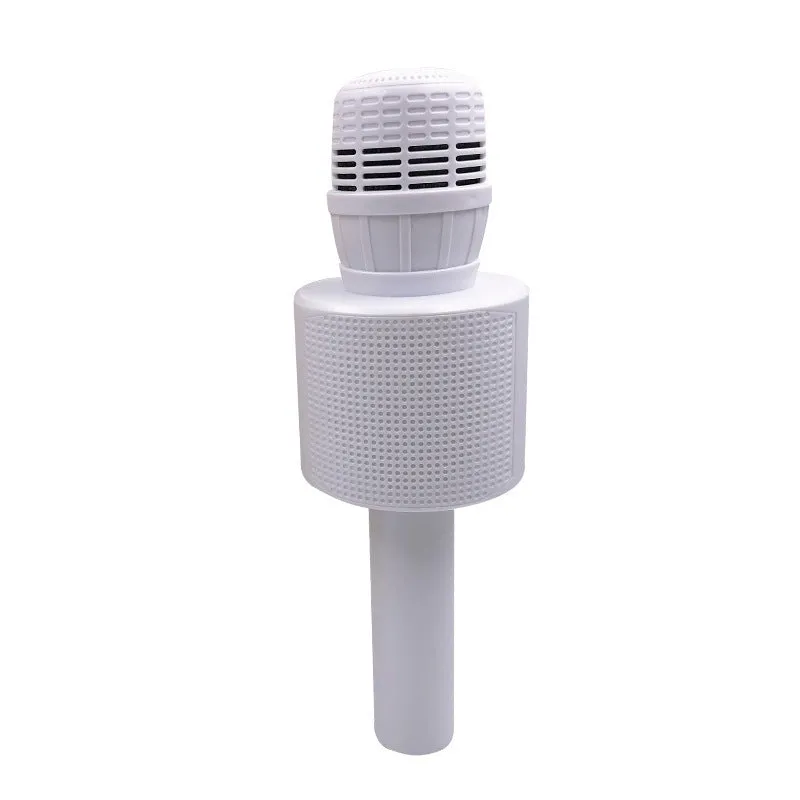 K9 wireless condenser microphone in white with Magic Sound Silencing, Bluetooth 5.0, 72x72x222mm