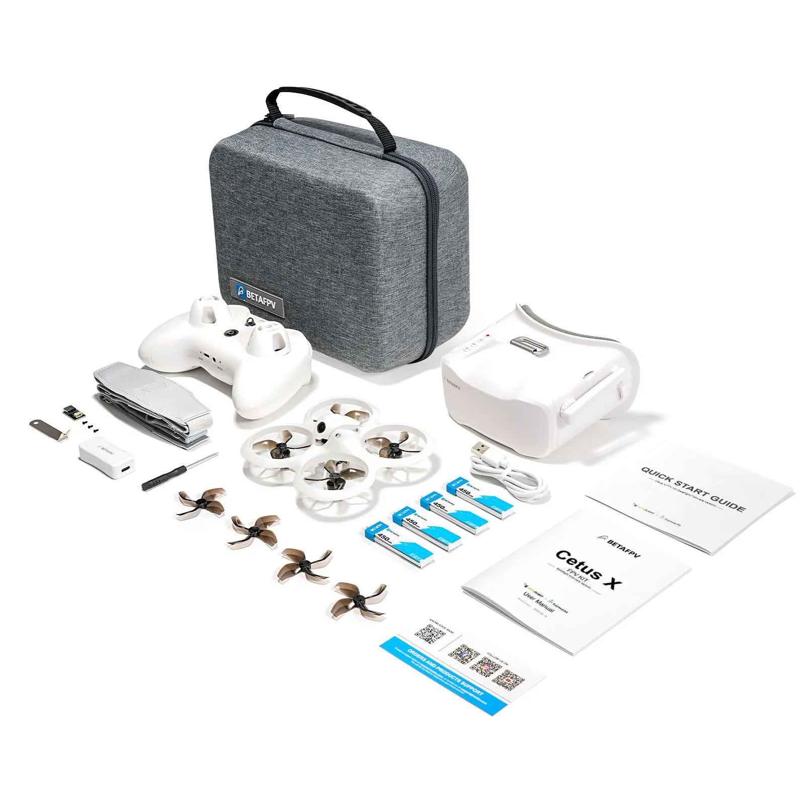 First Vision HD Education UAV indoor crossing machine Cetus X ELRS plastic drone for teenagers