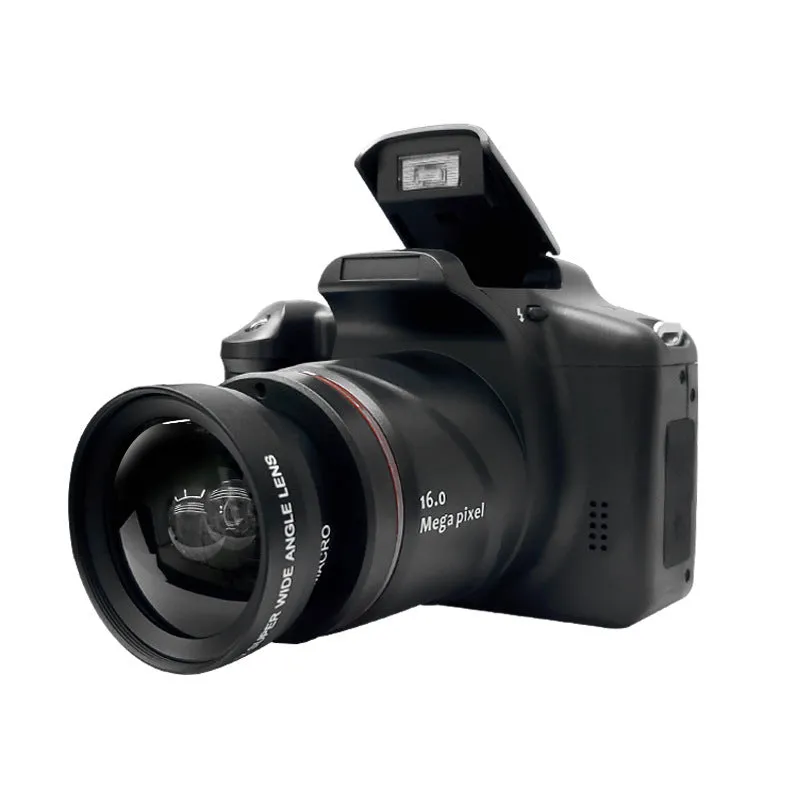 HD Telephoto Digital Camera Portable DV Recorder 5MP 120° wide angle 3.0 inch screen black car dashcam