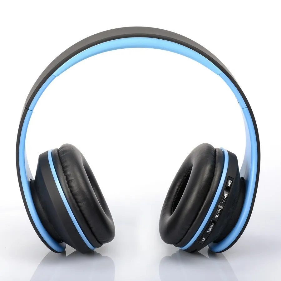 Wireless Bluetooth headset bilateral stereo black red over-ear headphones IPX3 waterproof