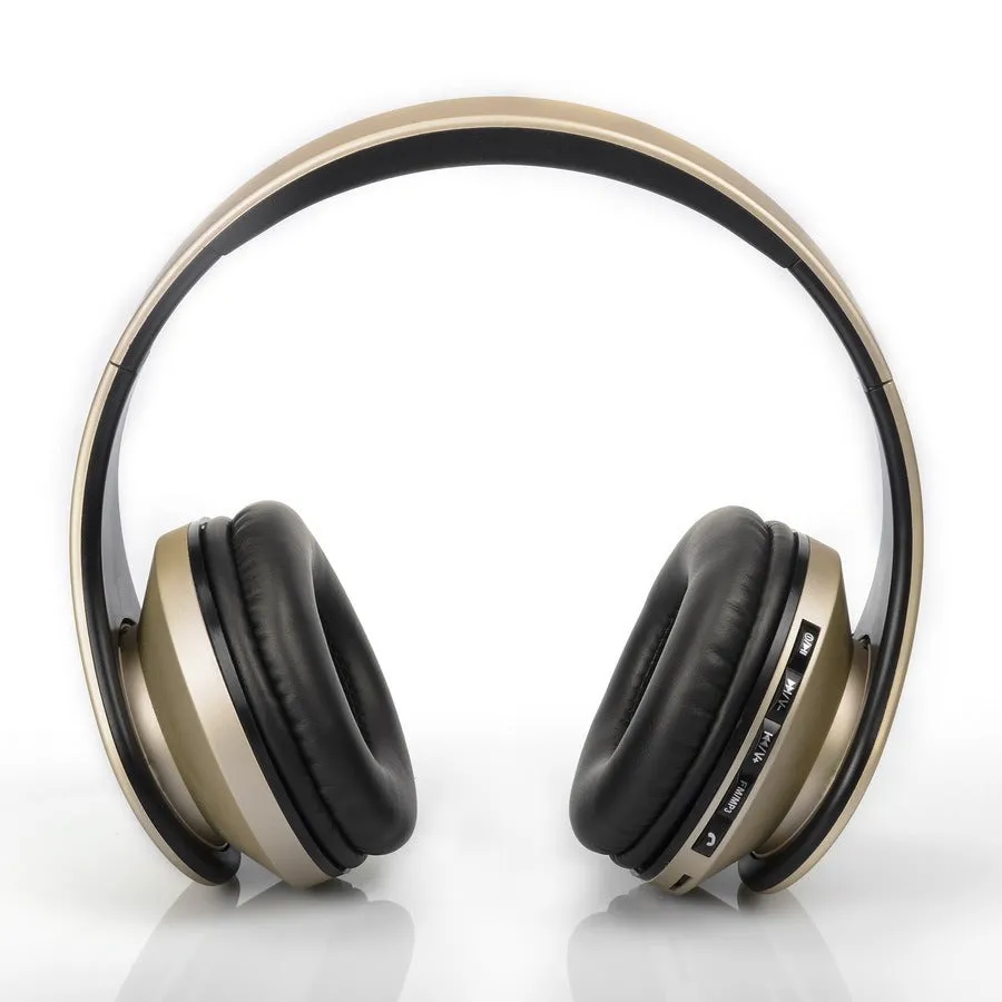 Wireless Bluetooth headset bilateral stereo black red over-ear headphones IPX3 waterproof