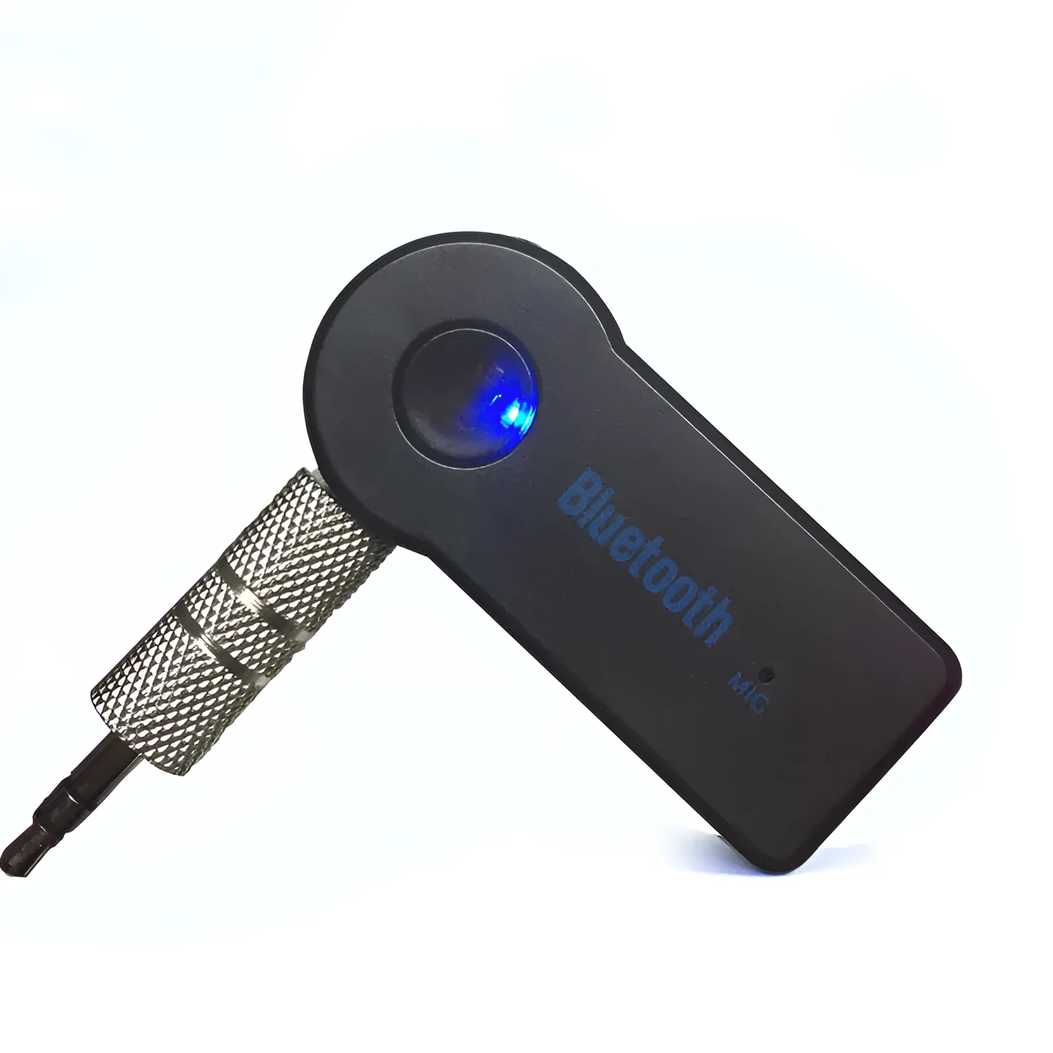 Bluetooth music receiver with 3.5mm audio plug and mini USB charging port